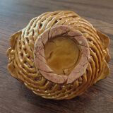 Small openwork barbotine basket from the 60s