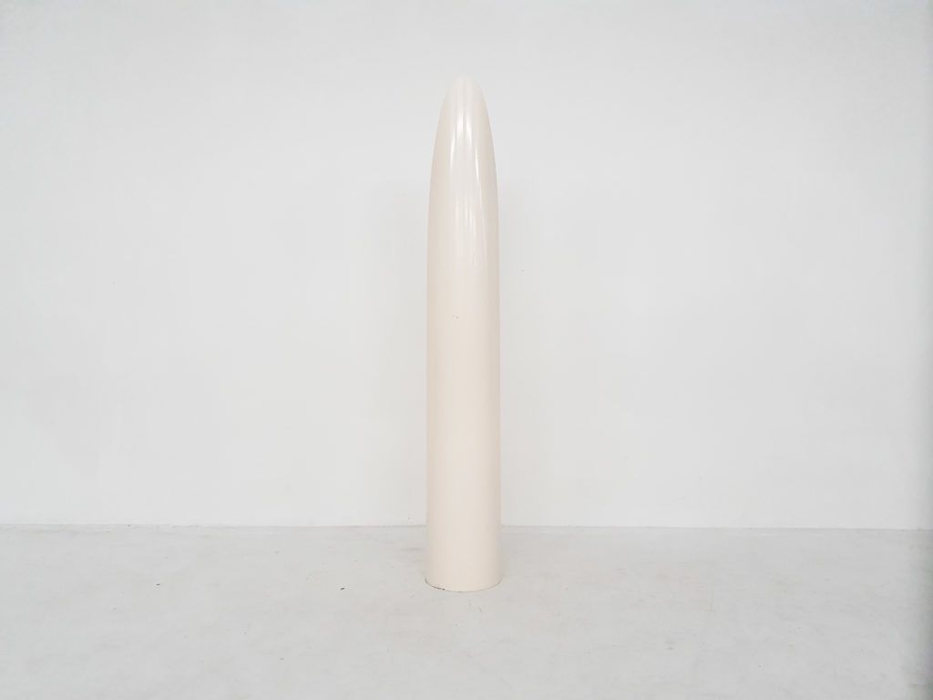 White Roger Lecal for Chabrieres and Co "Lipstick" mirror, France 1970's