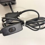 "LITA" Metal Wall Lamp Clamp Lamp with Green Reflector Vintage 70's