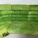 Modular green velvet corner sofa, 1970s