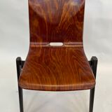 School chair brown