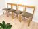 Vintage Miroslav Navratil Dining Chairs: 1970s Czechoslovakia, Gray Fabric
