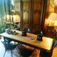 Lot of Opal Wox grey smoke chairs with beech legs.
