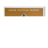 Affiche Razzia Dubai Louis Vuitton trophy  2010- signé par l'artiste - on linen