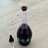 Cut crystal decanter