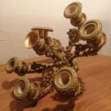 Paire d'appliques en bronze