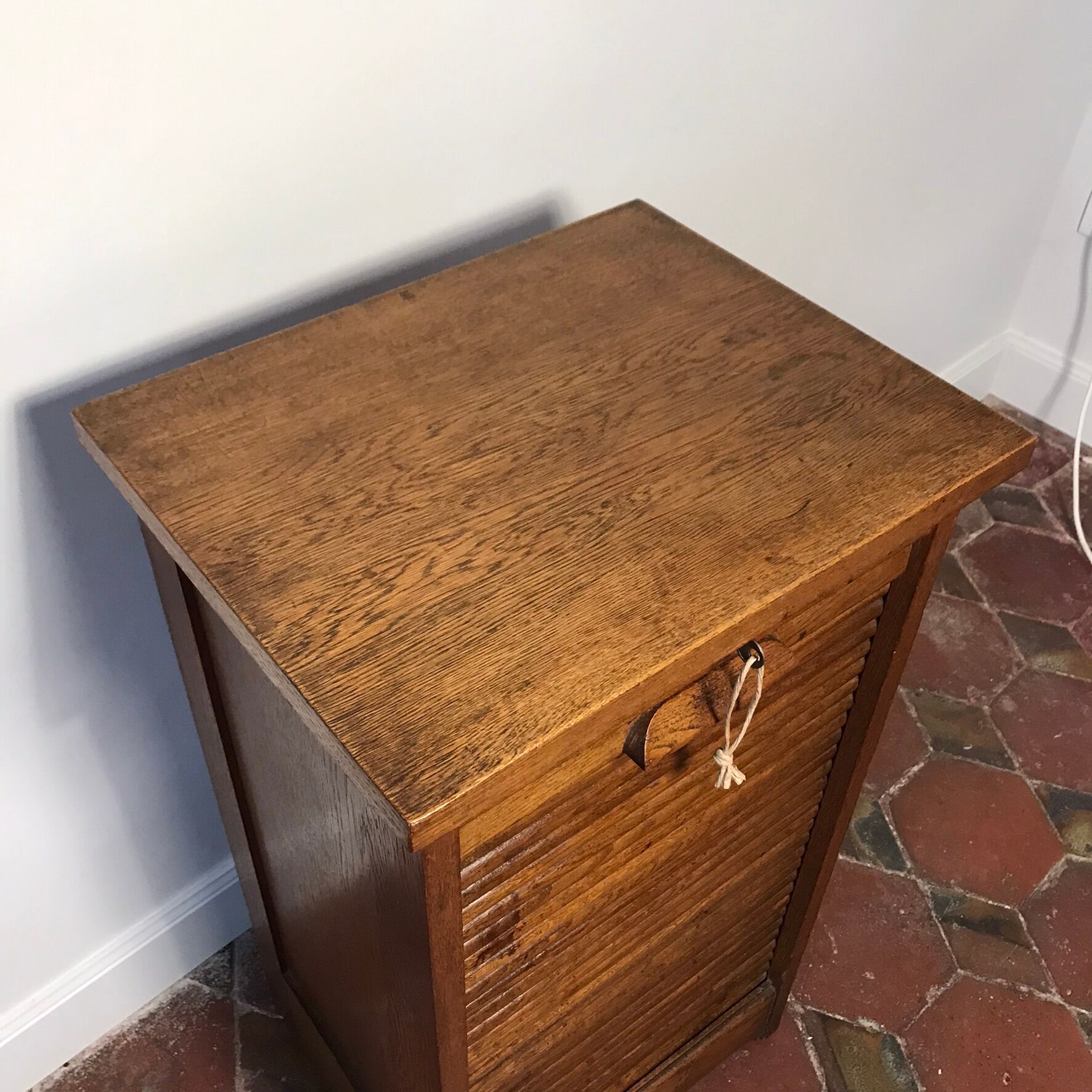 Vintage curtain cabinet 1940
