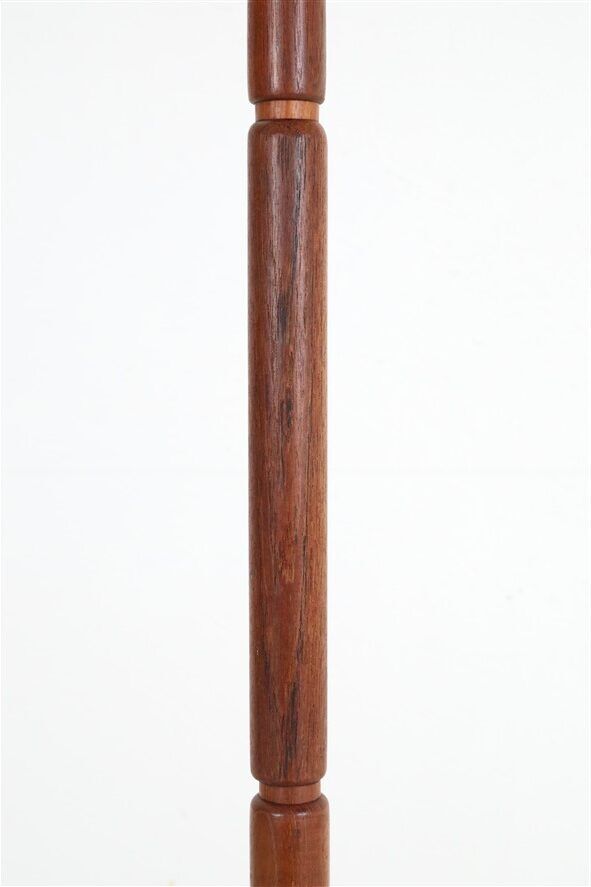 Mid-century teak floor lamp / Danish modern design / 1960s