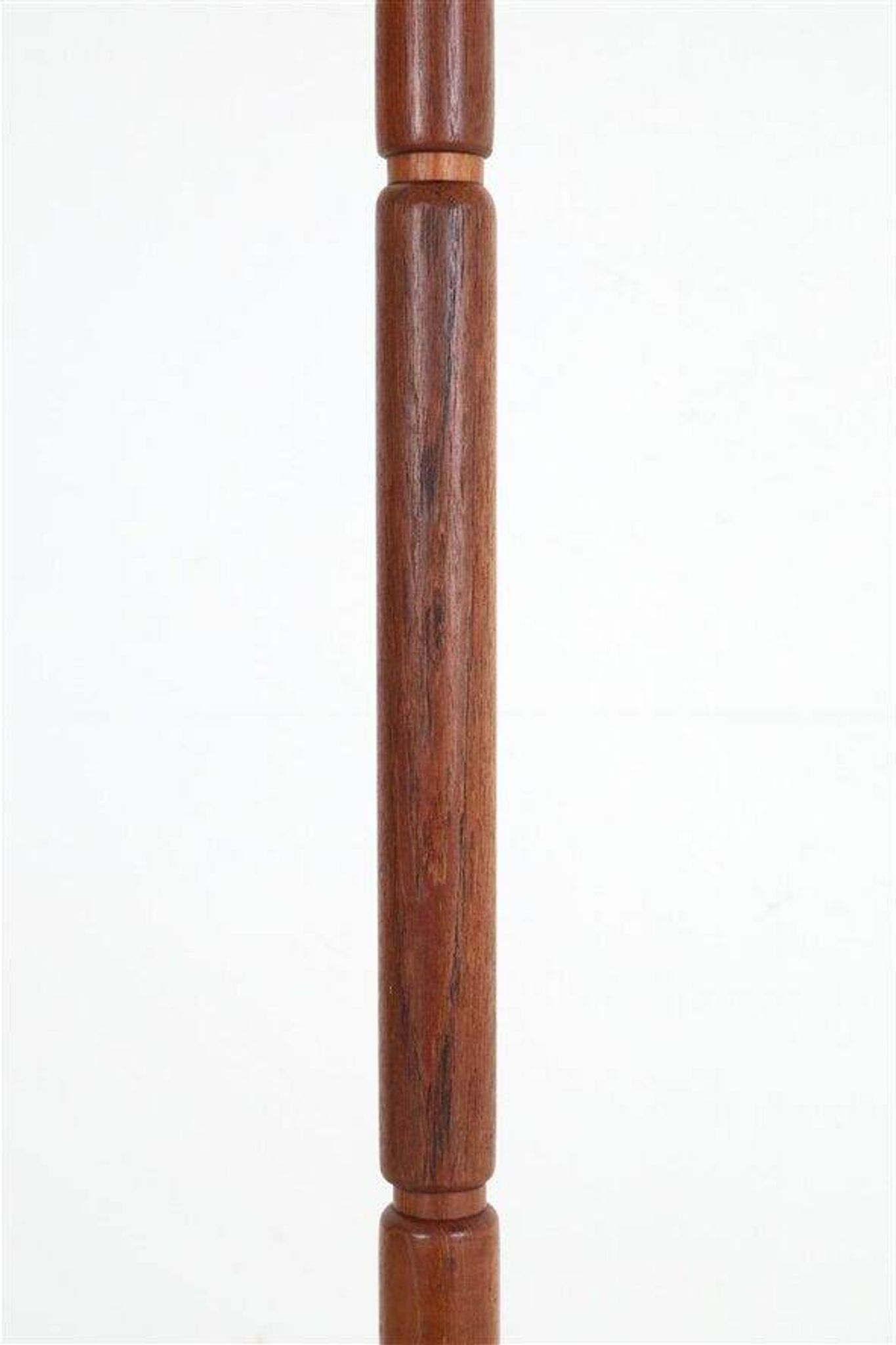 Mid-century teak floor lamp / Danish modern design / 1960s