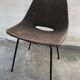 Set of 6 chairs "Tonneau" Pierre Guariche, Steiner Editions