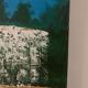 Oil on canvas waterfall