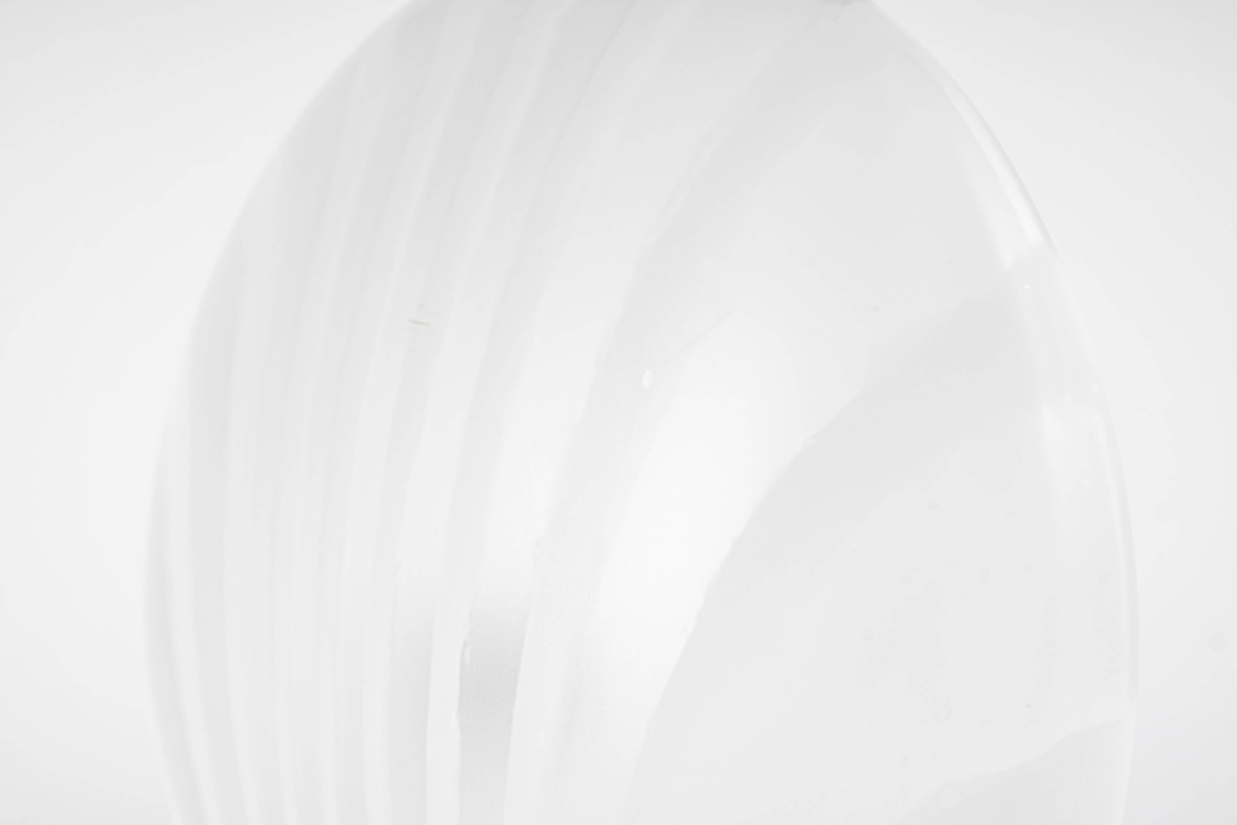 lampe de table en verre motif zèbre Peill & Putzler, Allemagne, années 1970
