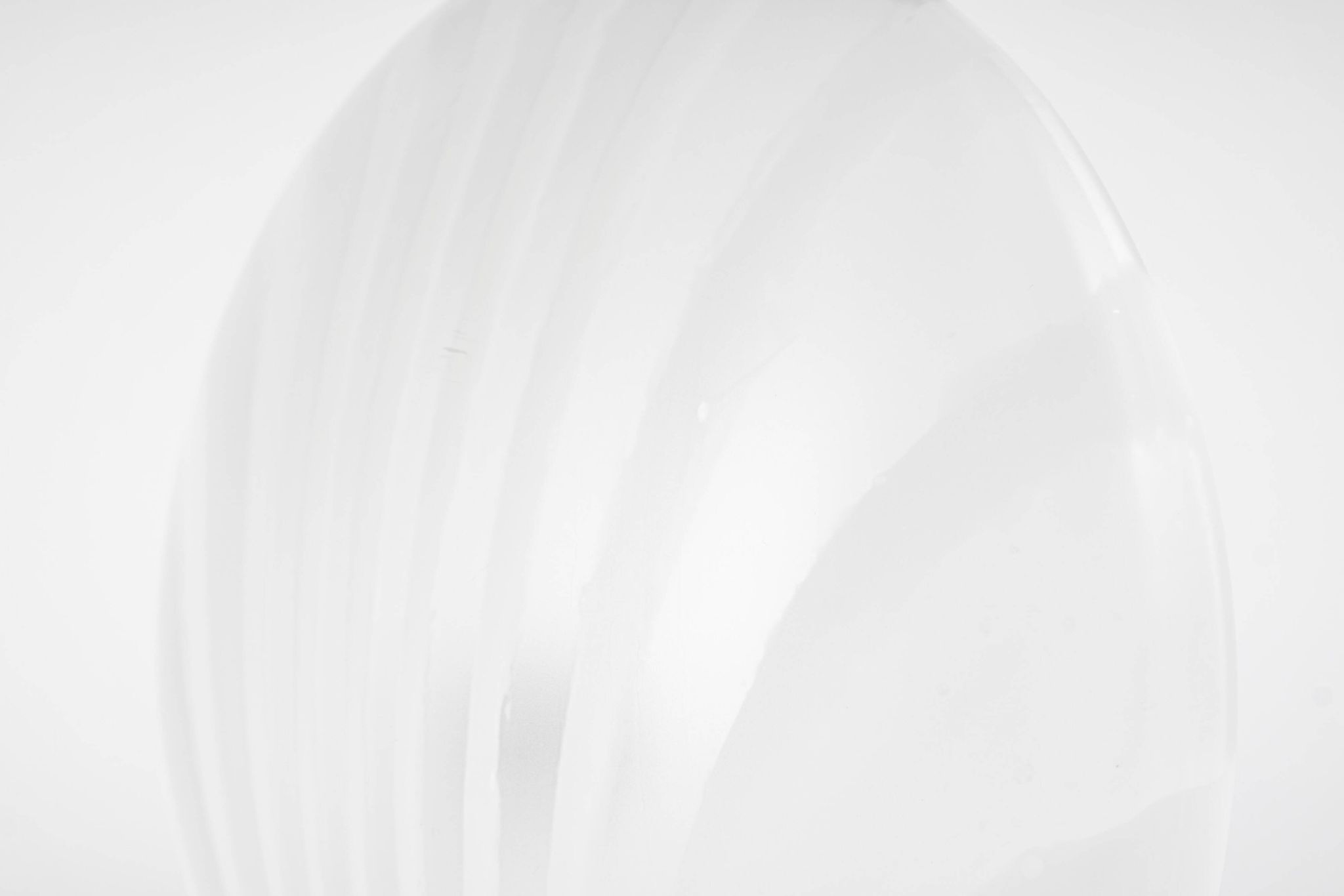 Table lamp in glass with zebra pattern by Peill & Putzler, Germany, 1970s.