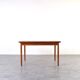 Mid-Century Danish Teak Extendable Dining Table, 1960s.
