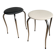 Vintage Chrome stool pair