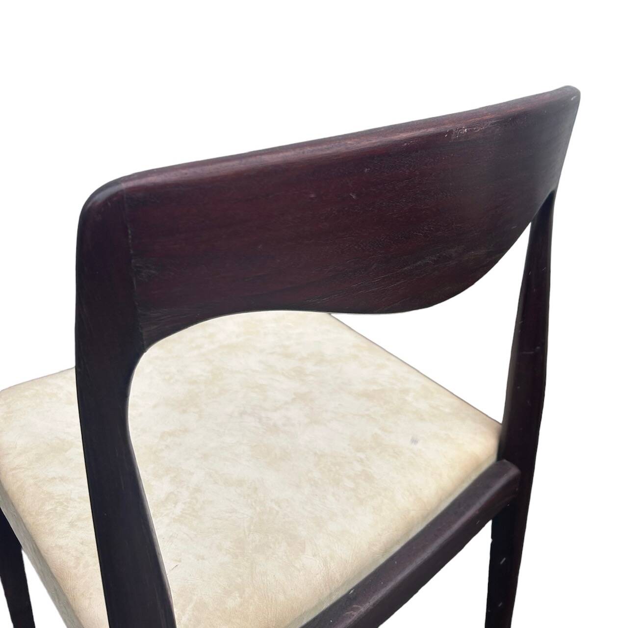 Pair of Scandinavian teak chairs