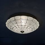 Mid-century design Peil & Puzzler glass flush mount , 1970s