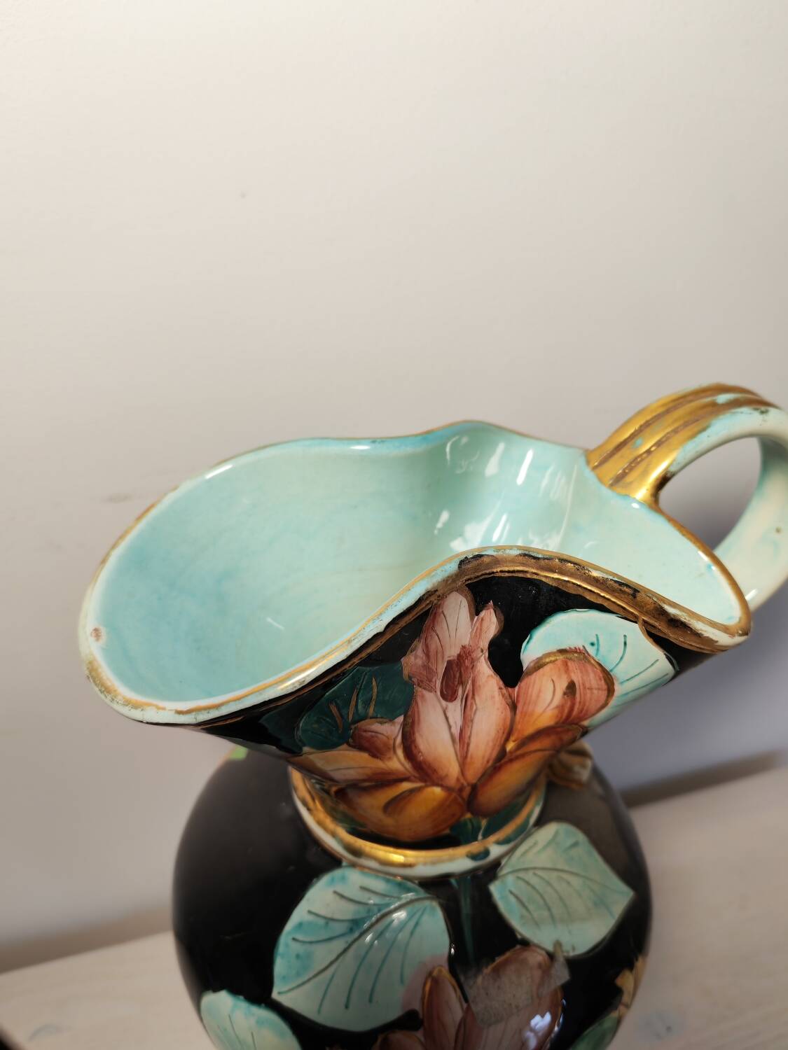 Ceramic carafe Vallauris 1960