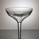 6 Val Saint Lambert crystal champagne glasses, Nestor model