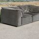 Hans Hopfer, Player sofa, Roche Bobois, 1972, composed of 2 modules.