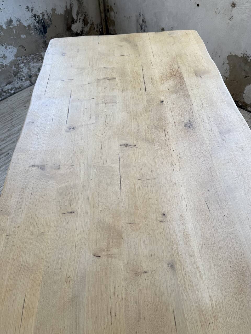 Table de ferme en chêne massif