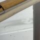 Table basse en bambou rotin et verre