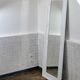 Full-length mirror art deco shaby chic
