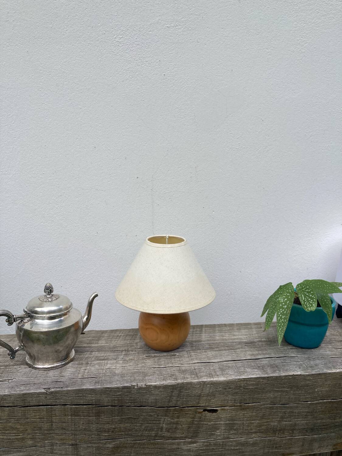 Wooden ball lamp 1990