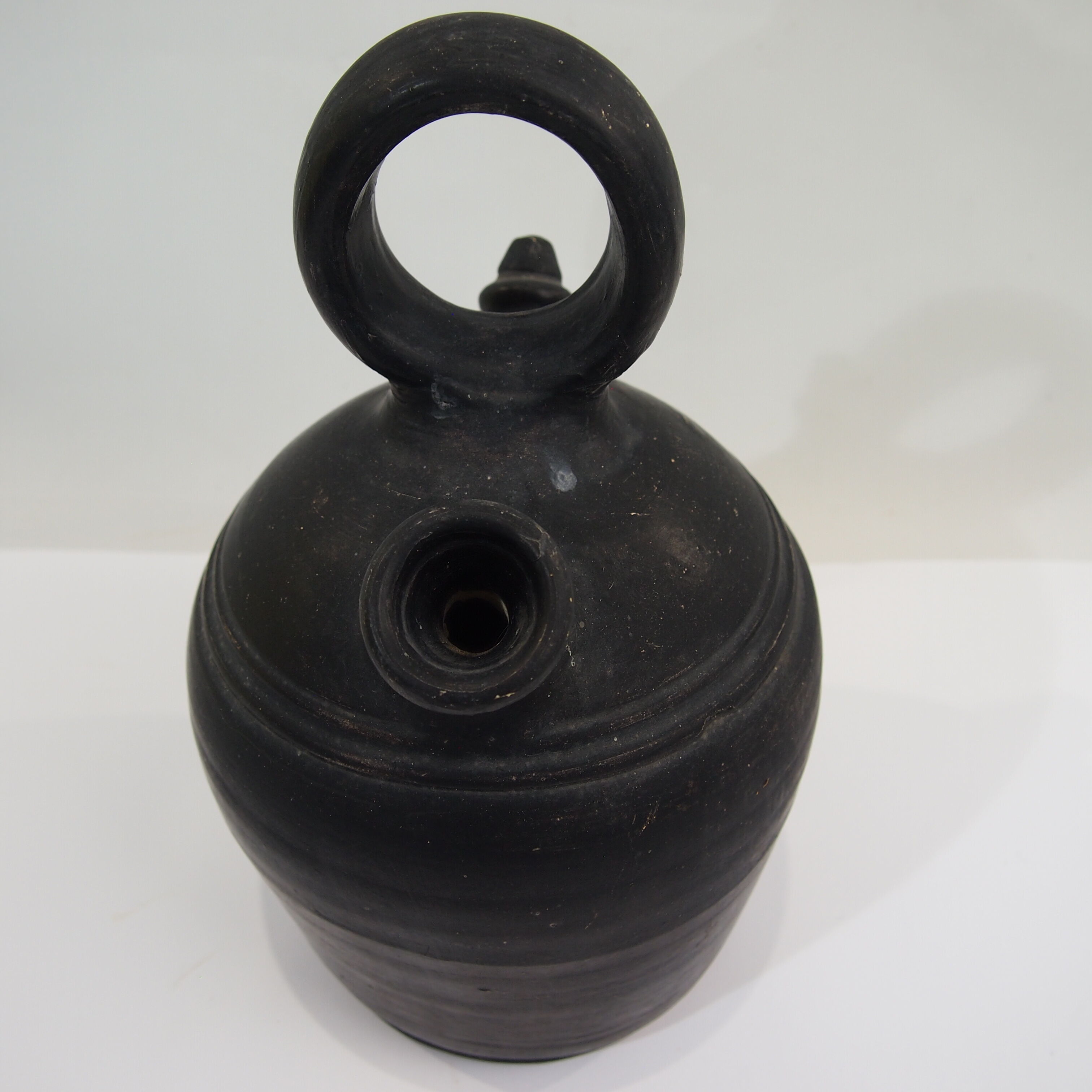 Gargoulette terre cuite cruche à eau vintage