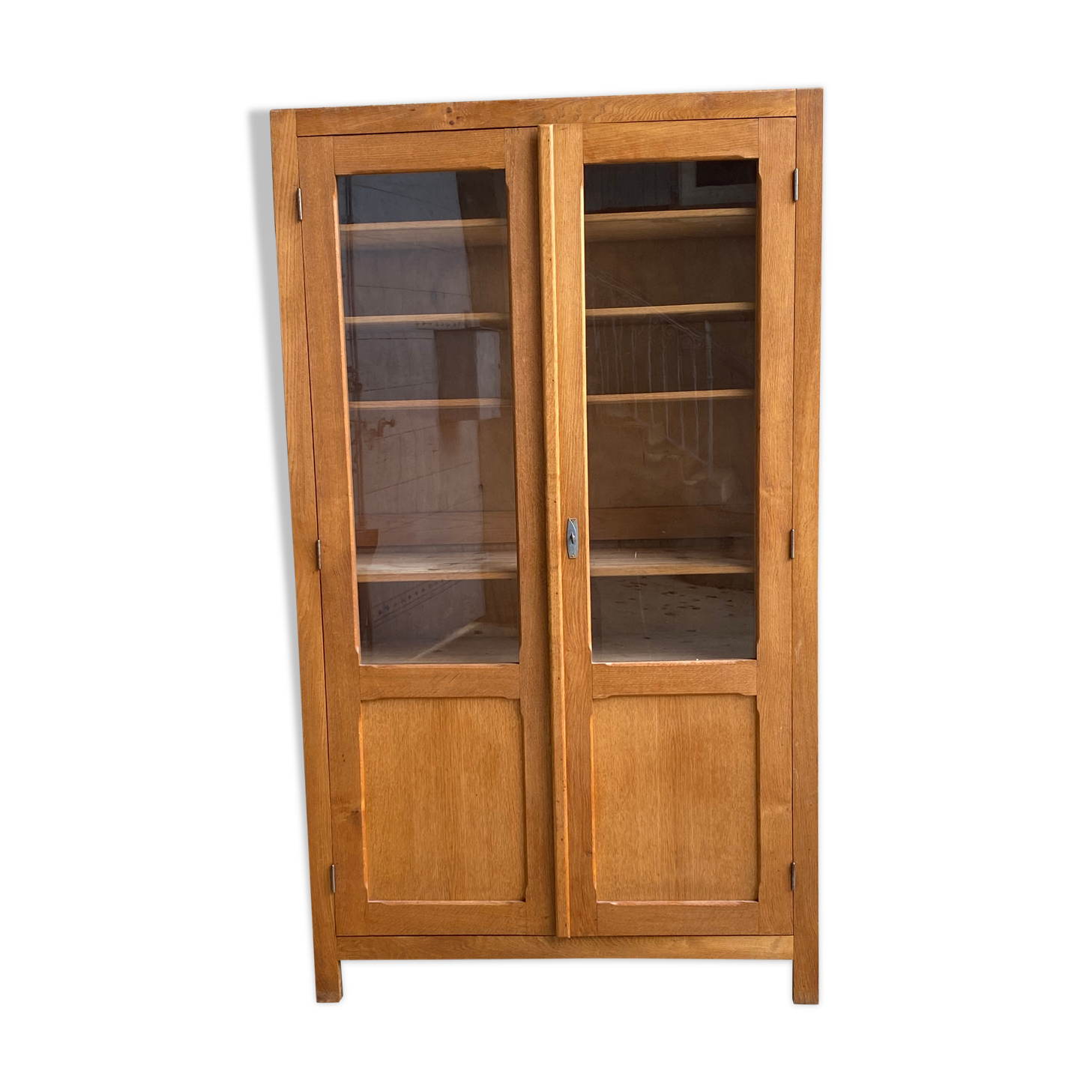 School showcase cabinet