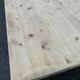Large monastery farmhouse table stripped in raw wood, extendable from 200 to 300 cm.