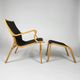 2“Albert” Louge Chairs & 1 Ottoman by Finn Østergaard for Skippers Møbler,