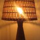 1960 Wicker Lamp
