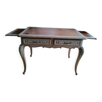Louis XV painted style desk – Antique invoice (Patrice Burel)