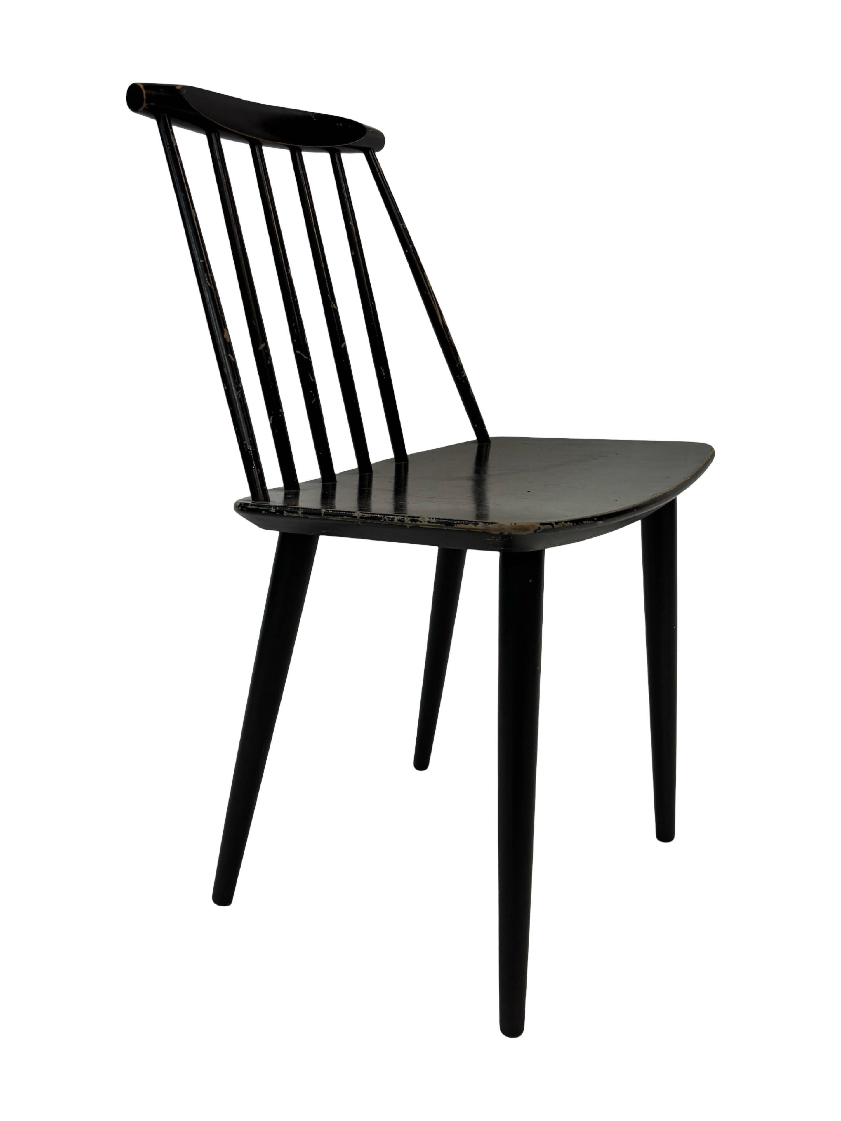 Mid Century Folke Pålsson J77 Chair for FDB Møbler 1960's Design