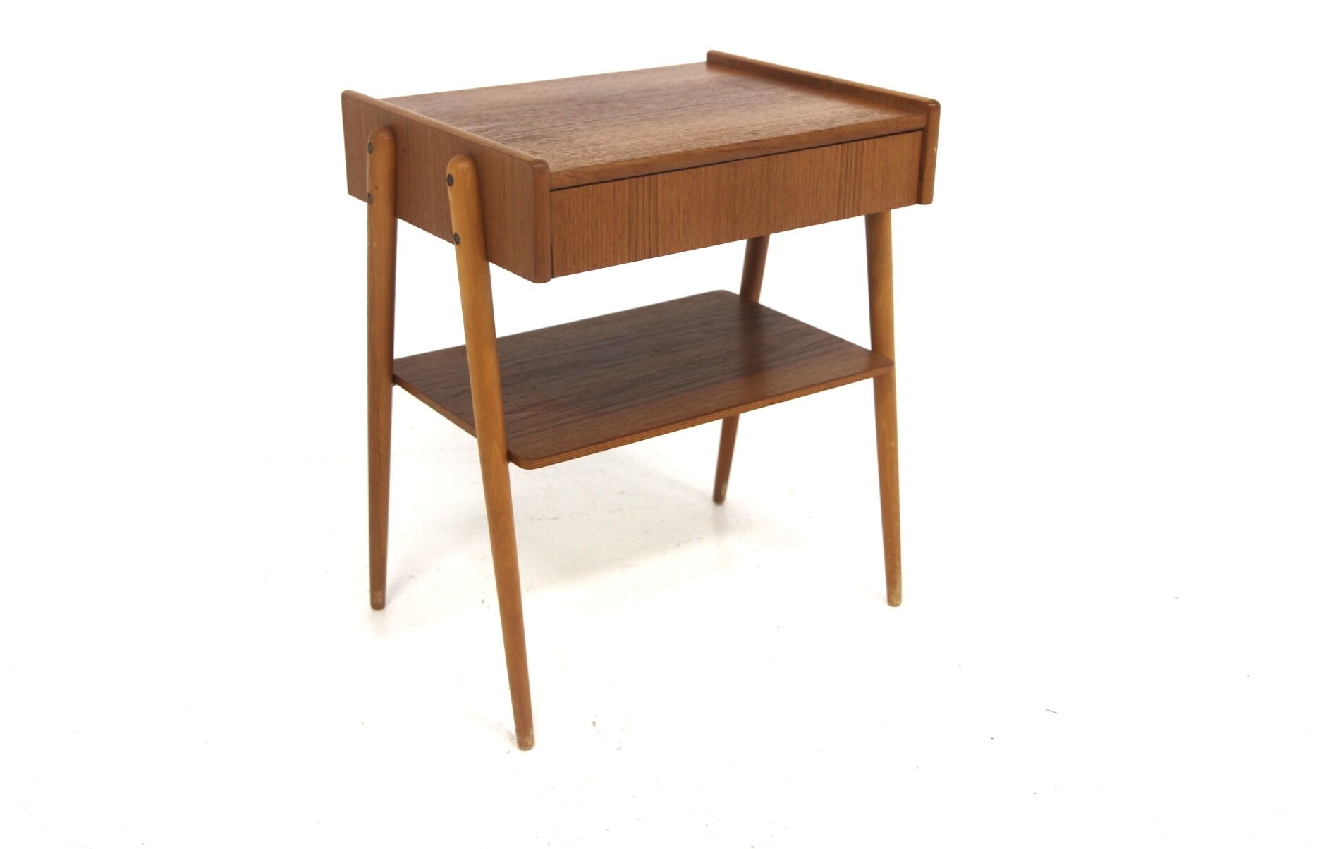 Scandinavian teak bedside table, AB Carlströms, Sweden, 1960