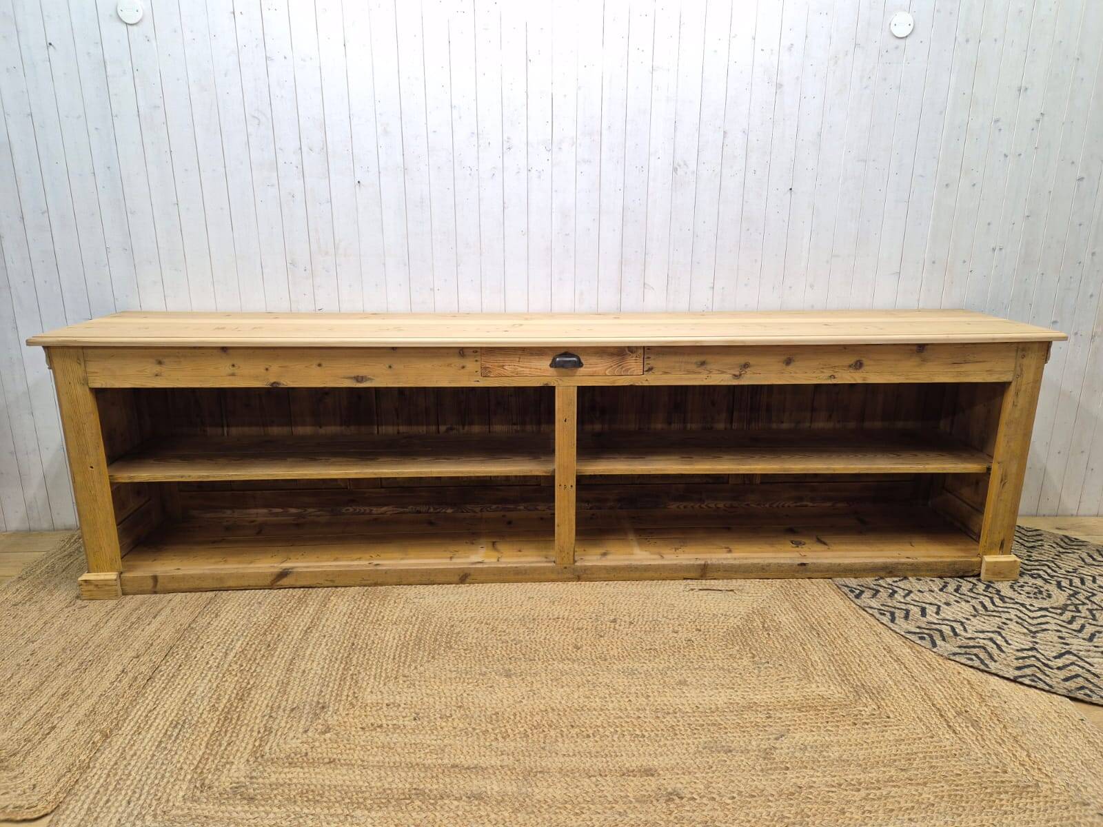 Former grocery store counter