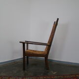 Fauteuil avec haut dossier par Willy Ohler