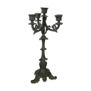 Chandelier ancien candélabre - bronze