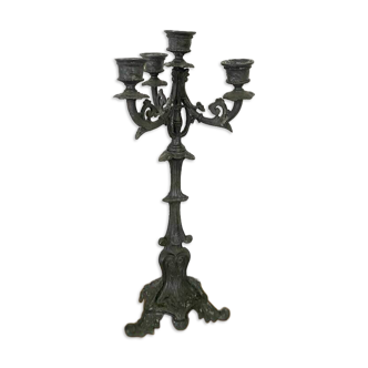 Antique bronze chandelier candelabrum