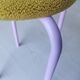 Contemporary lilac stool