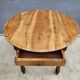 Table XIXth in Elm and Cherry: The Louis-Philippe Elegance