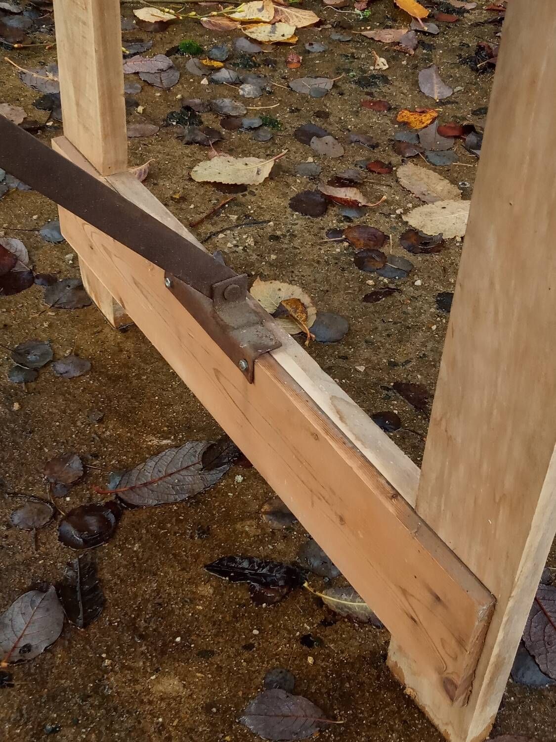 Table de ferme pliante