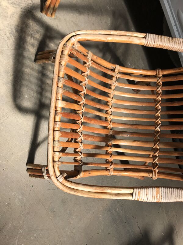 fauteuil en rotin