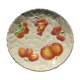 Vintage dish in Salins Slurry decorated with fruit