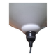 Lampe suspension métal indus