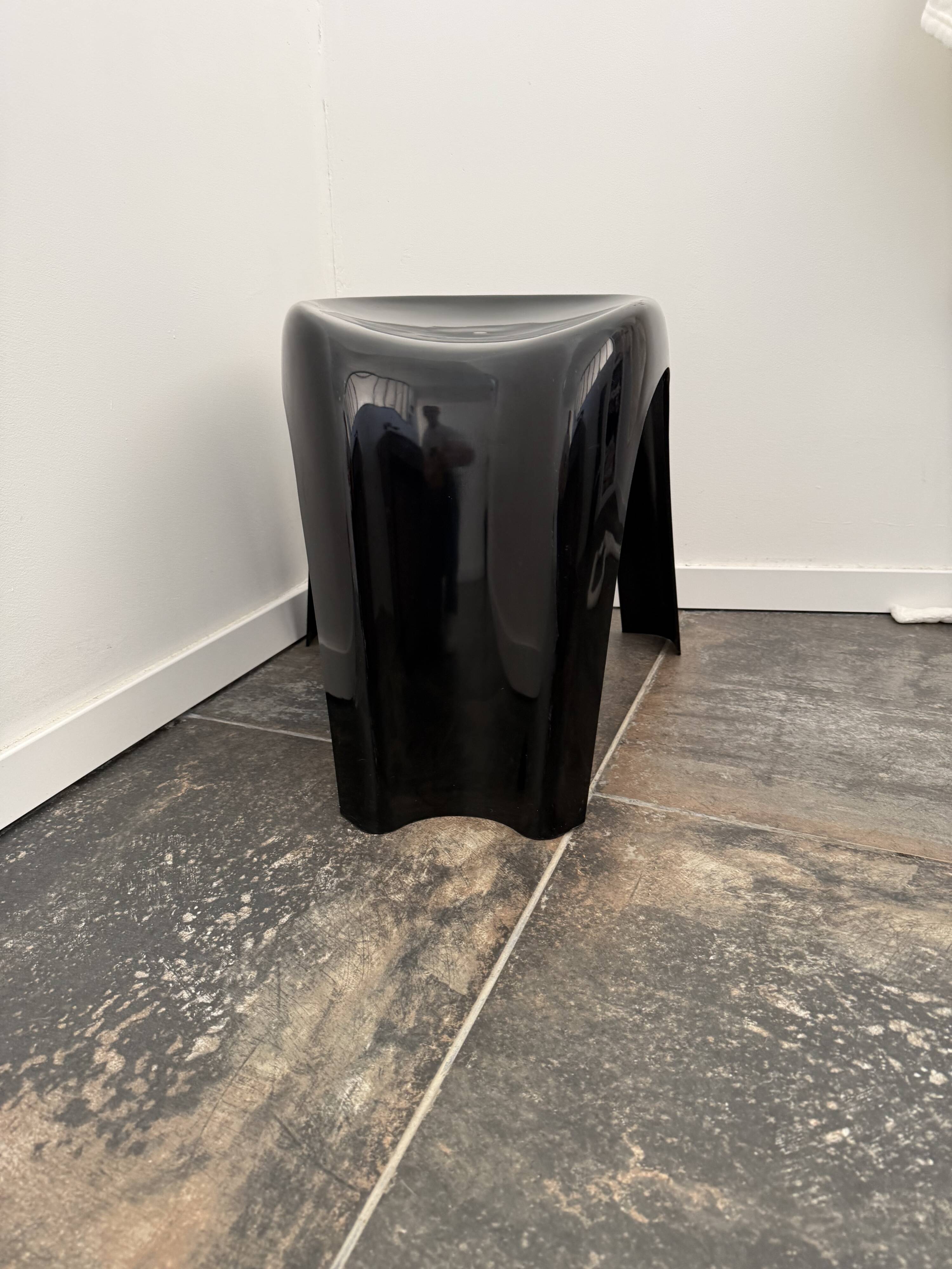 Stacki stool by Giorgina Castiglioni, Space Age, Sori Yanagi, Starck