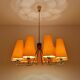 Large Brass Chandelier by Rupert Nikoll