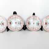 Lot de 4 assiettes anciennes en porcelaine Arita