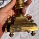 Vintage Candlestick - Brass Candlestick - 3-Arm Candlestick